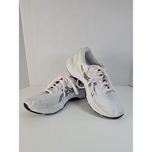 ASICS GEL-Kayano 27 Jogging Sneakers White Silver  Size 8